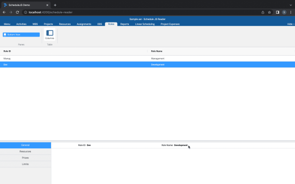 schedule reader