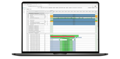 example of Gantt framework template