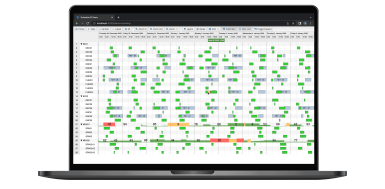 example of Gantt framework backing