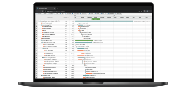 example of Gantt framework demo